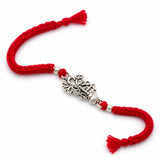 Silver Divine Veena Rakhi