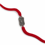 Silver Swastik Blessing Rakhi