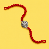 925 Silver Brotherhood Emblem Rakhi