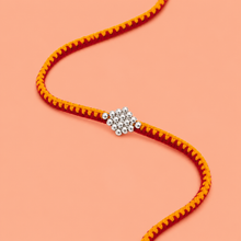 Silver Shagun Thread Rakhi – Timeless Bond of Love