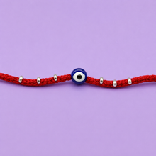 Silver Nazar Shield Silver Rakhi