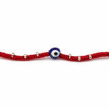 Silver Nazar Shield Silver Rakhi