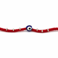 Silver Nazar Shield Silver Rakhi