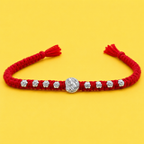 Silver Sai Blessing Rakhi