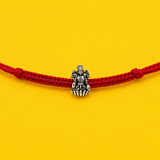 Divine Lakshmi Silver Rakhi for Blessings