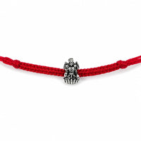 Divine Lakshmi Silver Rakhi for Blessings