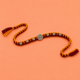 925 Silver Ganesha Heritage Blessings Rakhi