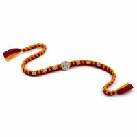 925 Silver Ganesha Heritage Blessings Rakhi