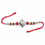 Silver Ganesh Blessings Rakhi