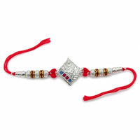 Silver Ganesh Blessings Rakhi