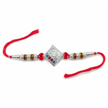 Silver Ganesh Blessings Rakhi