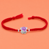 Silver Ganesha Rakhi – Festive Elegance