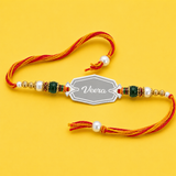 Premium Silver Rakhi Gift for Brother