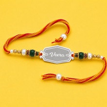 Premium Silver Rakhi Gift for Brother