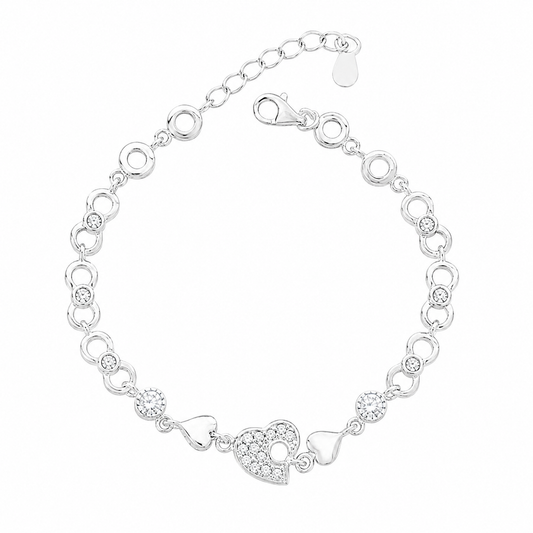 Eterna Sleek Bracelet in Silver