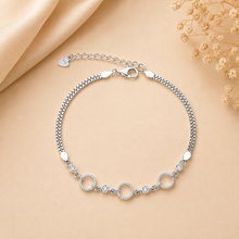 Luma Beads Bracelet in silver