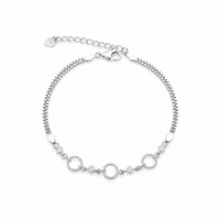 Luma Beads Bracelet in silver