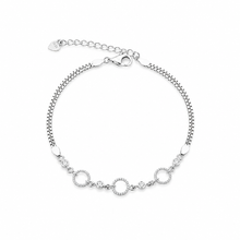 Luma Beads Bracelet in silver
