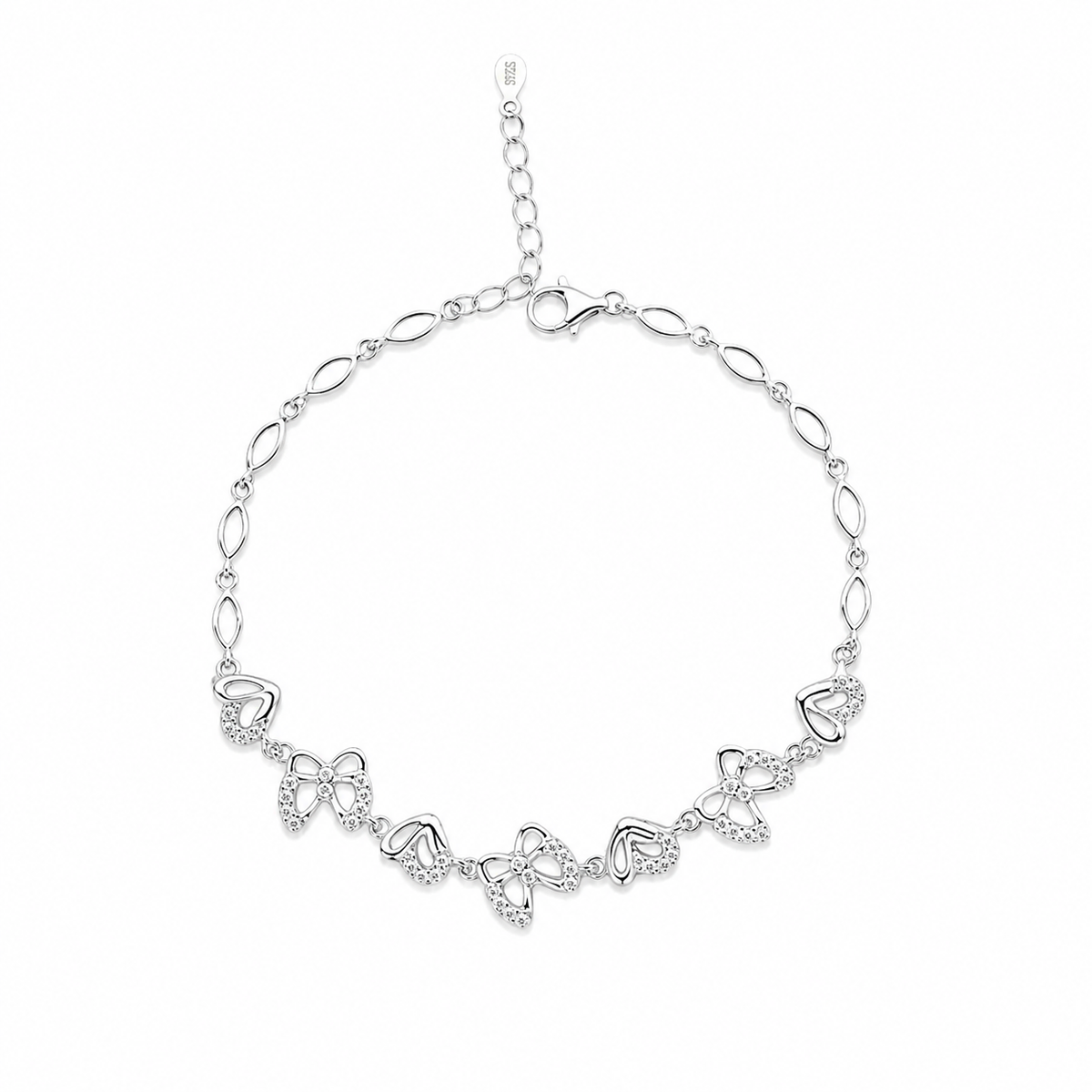 Amora Link Bracelet in silver