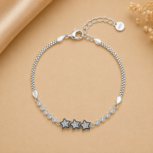 Eira Infinity Bracelet in silver