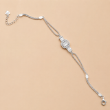Silver Eterna Bead Bracelet