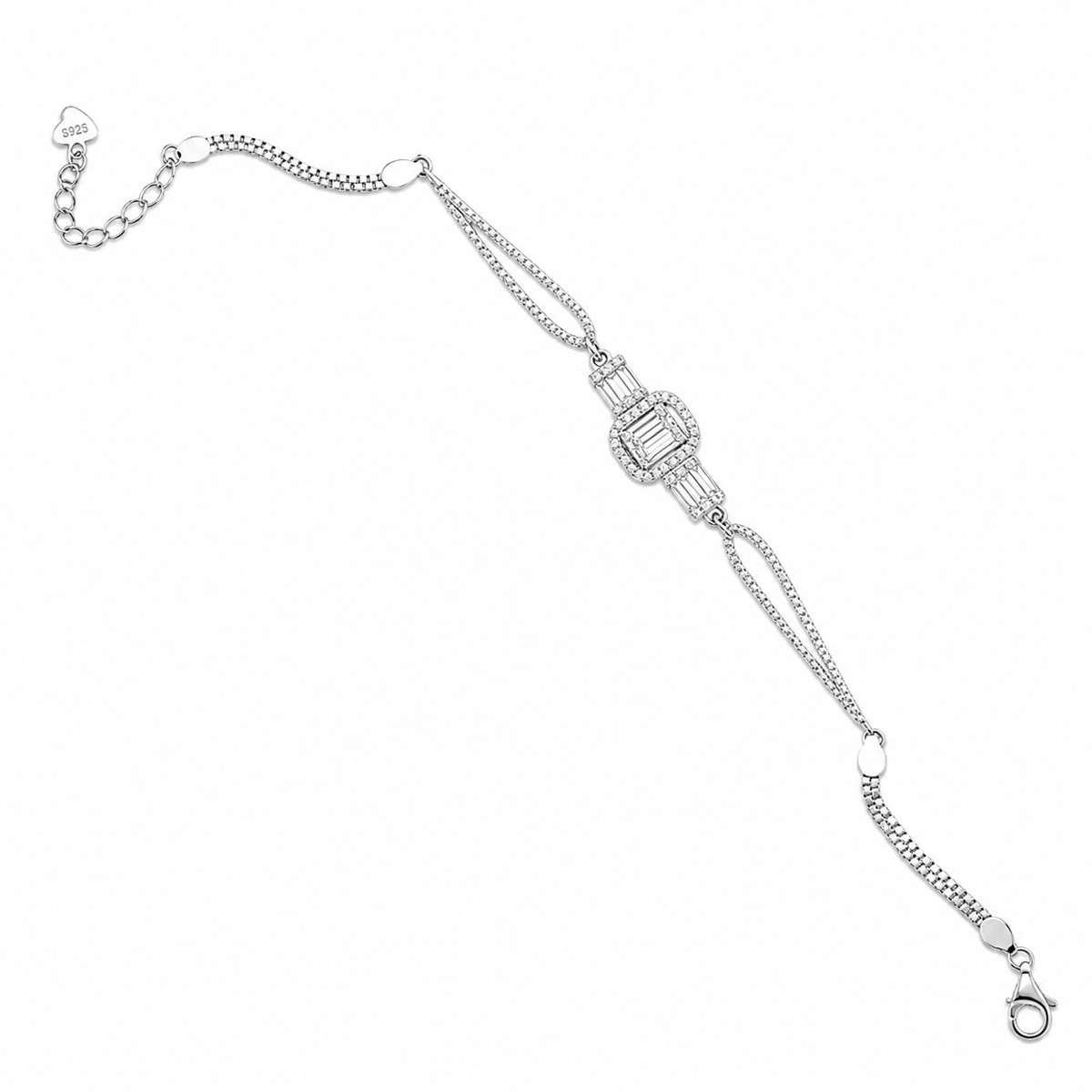 Silver Eterna Bead Bracelet