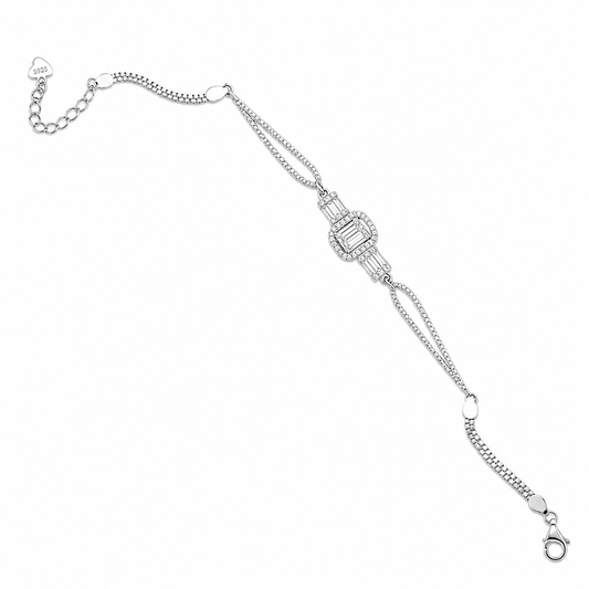 Silver Eterna Bead Bracelet