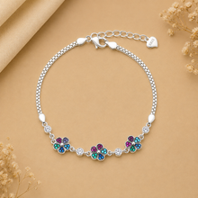 Whisper Charm Bracelet in Silver