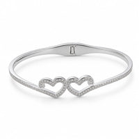 Eterna Heart Bracelet in Silver