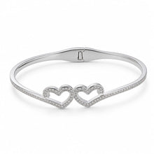 Eterna Heart Bracelet in Silver