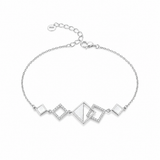 Silver Glow line Bracelet