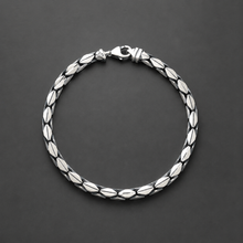 Silver Quiet Strength Men`s bracelet