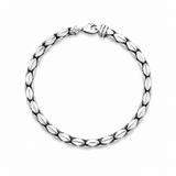 Silver Quiet Strength Men`s bracelet