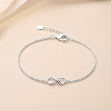 Tiny Infinity shaped women`s Bracelet