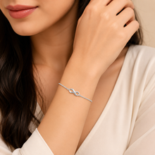 Tiny Infinity shaped women`s Bracelet