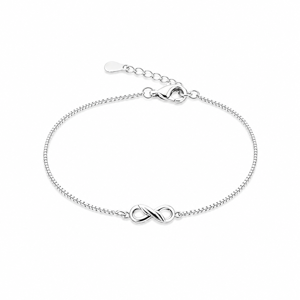 Tiny Infinity shaped women`s Bracelet