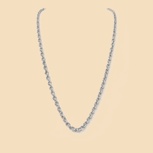 Silver Shimmer link Women`s Chain