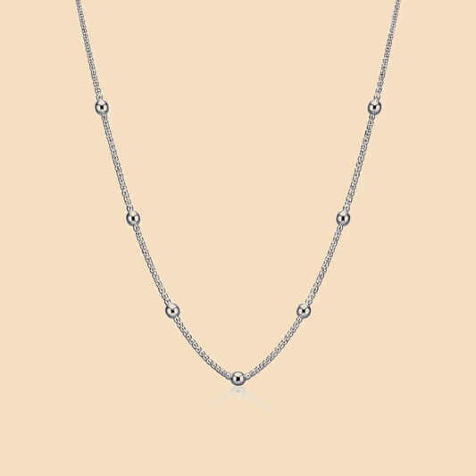 Starlight Dots Women`s chain in silver