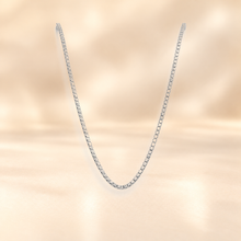 Lustre Line Chain in silver