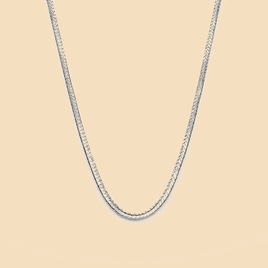 Streamline Chain in Sterling silver Precision