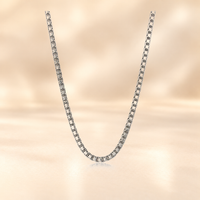 Gridline Sterling silver Chain