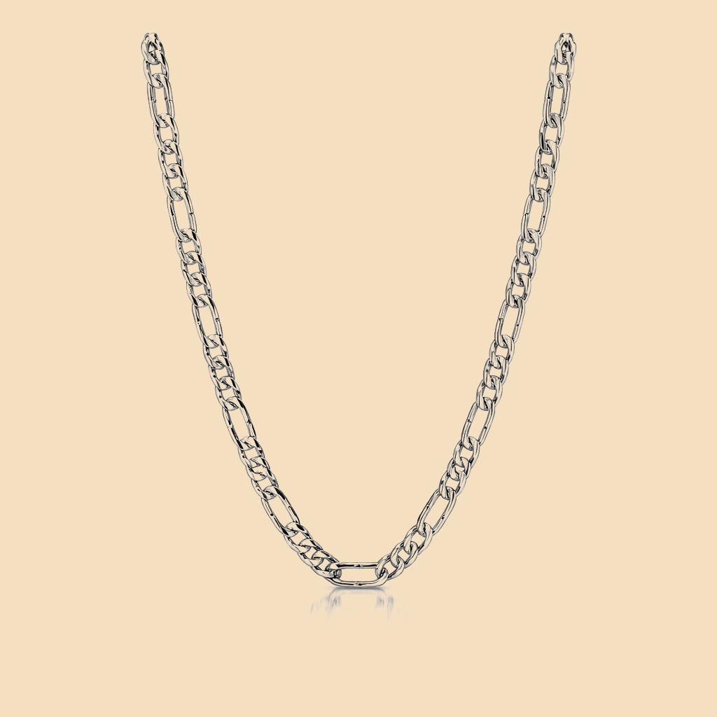 Classic Silver Link Men`s chain