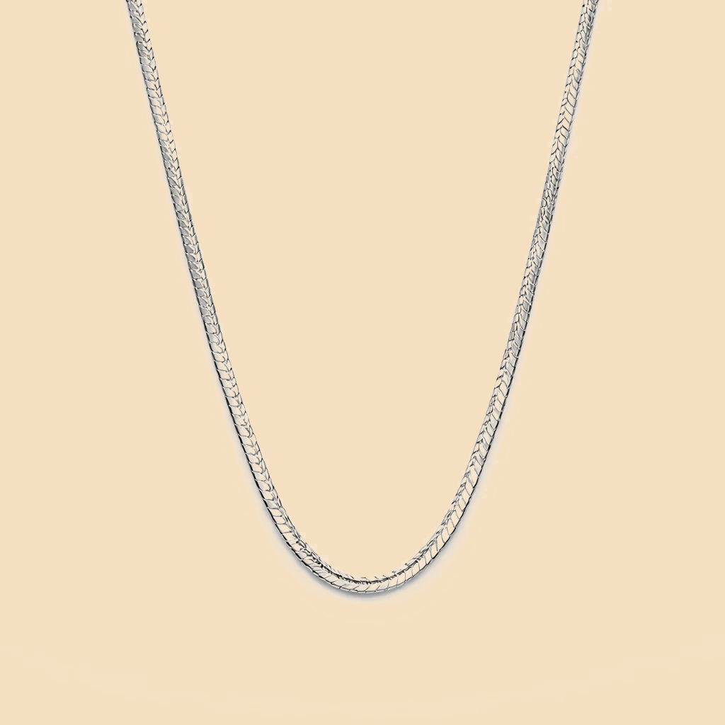 Streamline Sterling silver Thread Chain