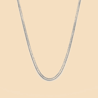 Streamline Sterling silver Thread Chain