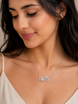 Eira Love Pendant in silver