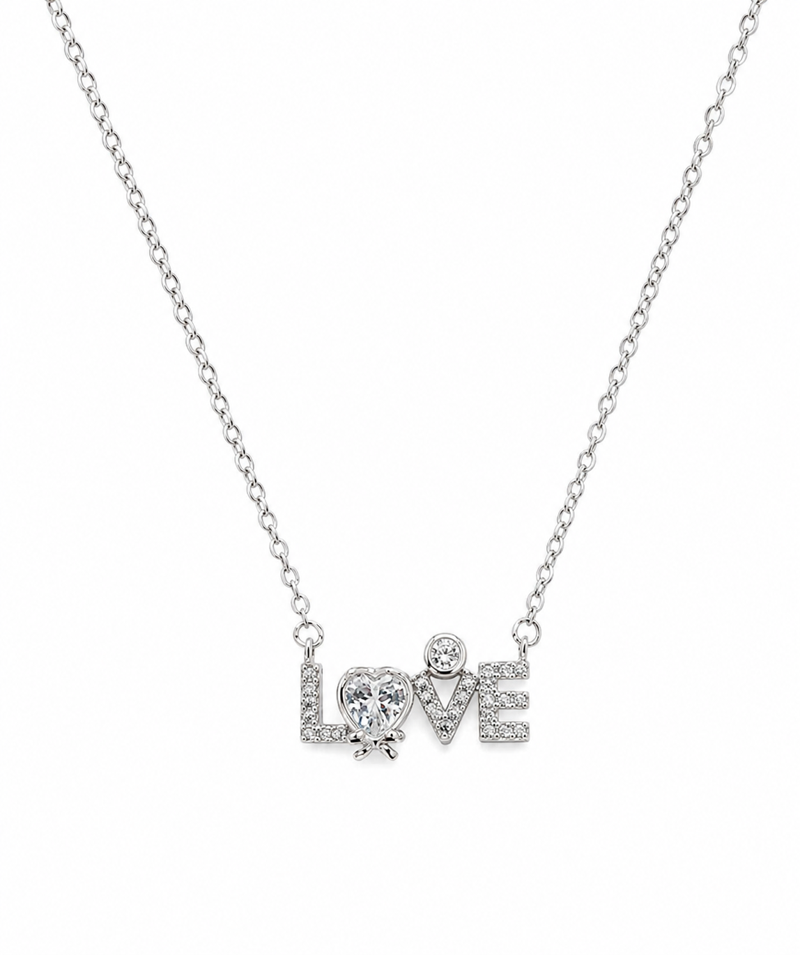Eira Love Pendant in silver