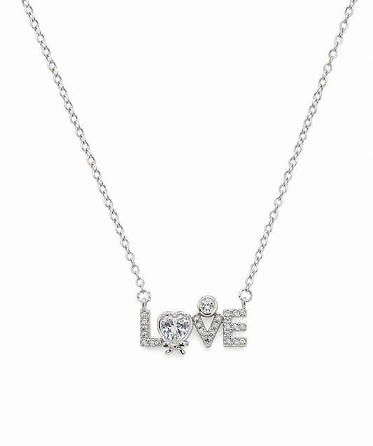 Eira Love Pendant in silver