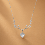 Velin Antler Pendant in silver