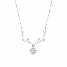 Velin Antler Pendant in silver