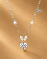 Pearl Orbit Women`s pendant in silver
